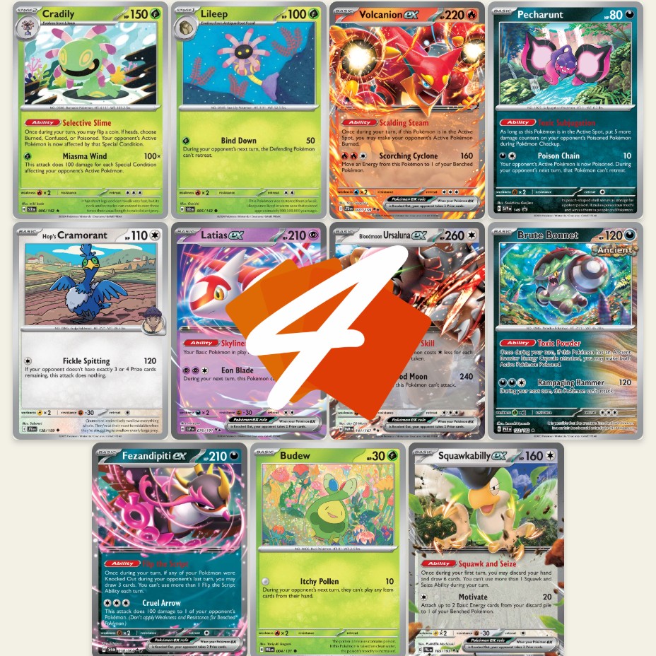 Volcanion ex is the perfect addition to my Cradily deck!